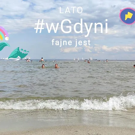 Sea View Mieszknie Na Wynajem Z Widokiem Na Morze Dworzec Centrum * Gdyně