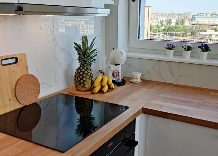 Sea View Mieszknie Na Wynajem Z Widokiem Na Morze Dworzec Centrum *