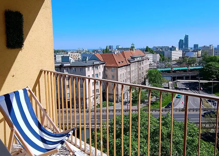 דירה Sea View Mieszknie Na Wynajem Z Widokiem Na Morze Dworzec Centrum *